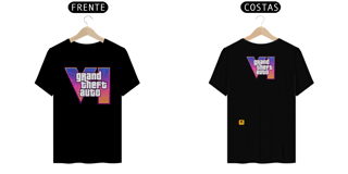 Nome do produto Camiseta GTA VI | T-Shirt Quality | Estampa 100% PREMIUM GTA 6