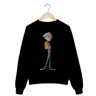Nome do produto Moletom Prime Fechado Lula Molusco | Blusa Inverno Estampa PREMIUM