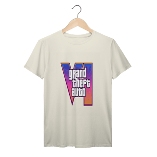 Nome do produto Camiseta GTA VI | Estampa Traz e Frente | GTA 6