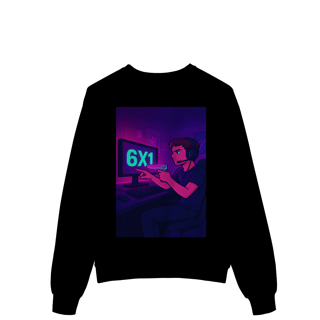 Nome do produto Moletom Fechado Estampa Gamer