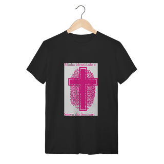 Nome do produto Camiseta T-Shirt Quality Minha Identidade é servo do Senhor