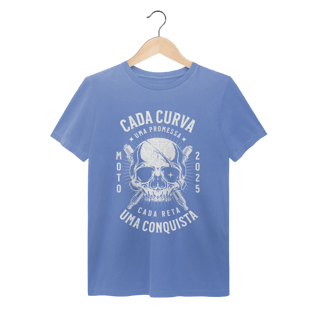 Nome do produtoCamiseta Estonada Cada Curva Uma Promessa