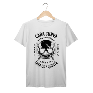 Nome do produtoCamiseta Legado Cada Curva Uma Promessa