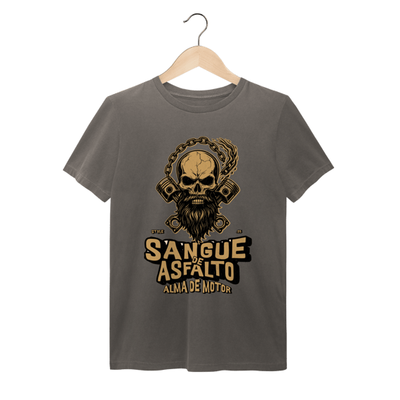 Camiseta Estonada Sangue de Asfalto