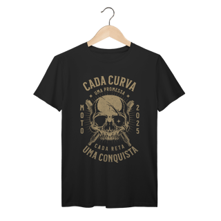 Nome do produtoCamiseta Legado Cada Curva Uma Promessa