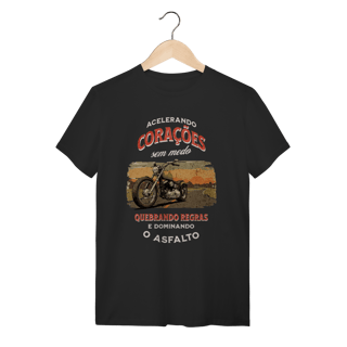 Camiseta Essencial Acelerando Corações Sem Medo