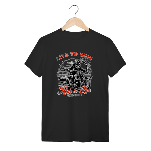 Camiseta Essencial Live to Ride
