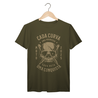 Nome do produtoCamiseta Legado Cada Curva Uma Promessa