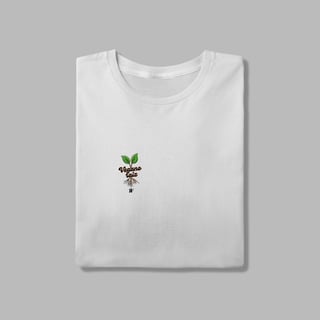Nome do produto Camiseta VeganO Raiz