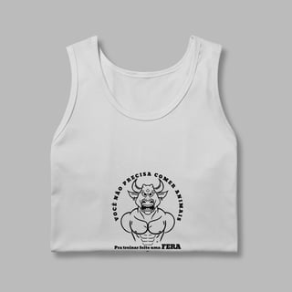 Nome do produto Regata Masculina Vegan Bull 