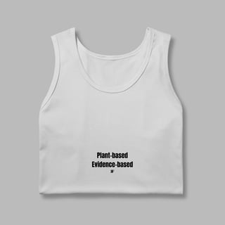 Nome do produto Regata Masculina Plant Based, Evidence based