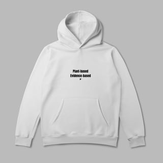 Nome do produto Moletom Canguru Plant Based, Evidence based