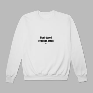 Nome do produto Moletom Fechado Plant Based, Evidence Based