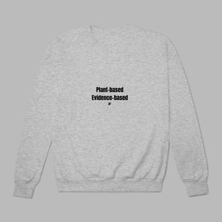 Nome do produto Moletom Fechado Plant Based, Evidence Based