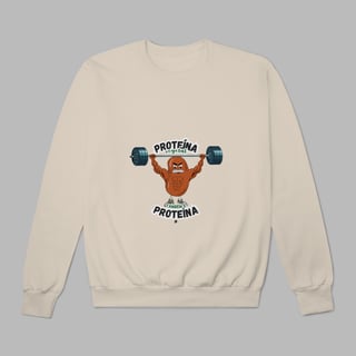 Nome do produto Moletom Fechado Feijão Trincado