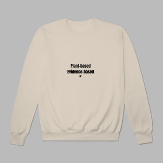 Nome do produto Moletom Fechado Plant Based, Evidence Based
