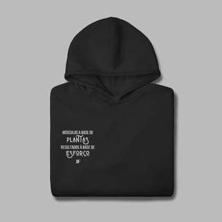 Nome do produto Moletom Canguru Músculos à Base de Plantas