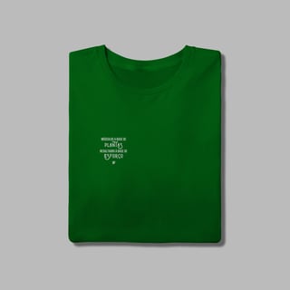 Nome do produto Camiseta Músculos à Base de Plantas