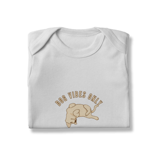 Nome do produto Body - Dog Vibes Only