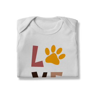 Nome do produto Body - Love Pet