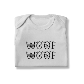 Nome do produto Body - Woof Woof