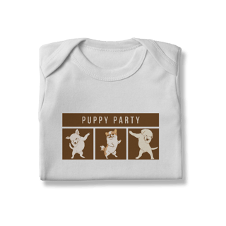 Nome do produto Body Infantil - Puppy Party