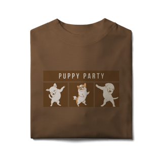 Nome do produto Camiseta Oversized - Puppy Party