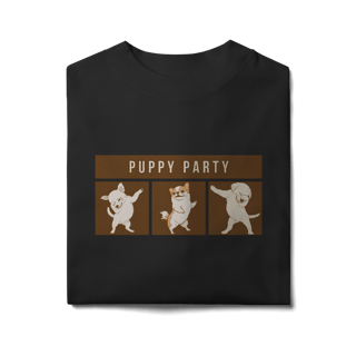 Nome do produto Camiseta Oversized - Puppy Party
