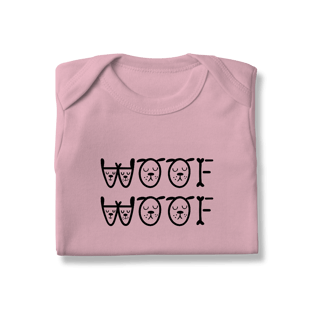 Nome do produto Body - Woof Woof