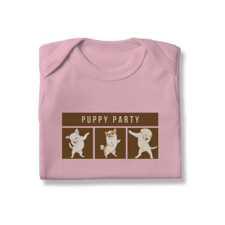 Nome do produto Body Infantil - Puppy Party