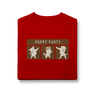 Nome do produto Camiseta Quality Infantil (10 a 14) - Puppy Party