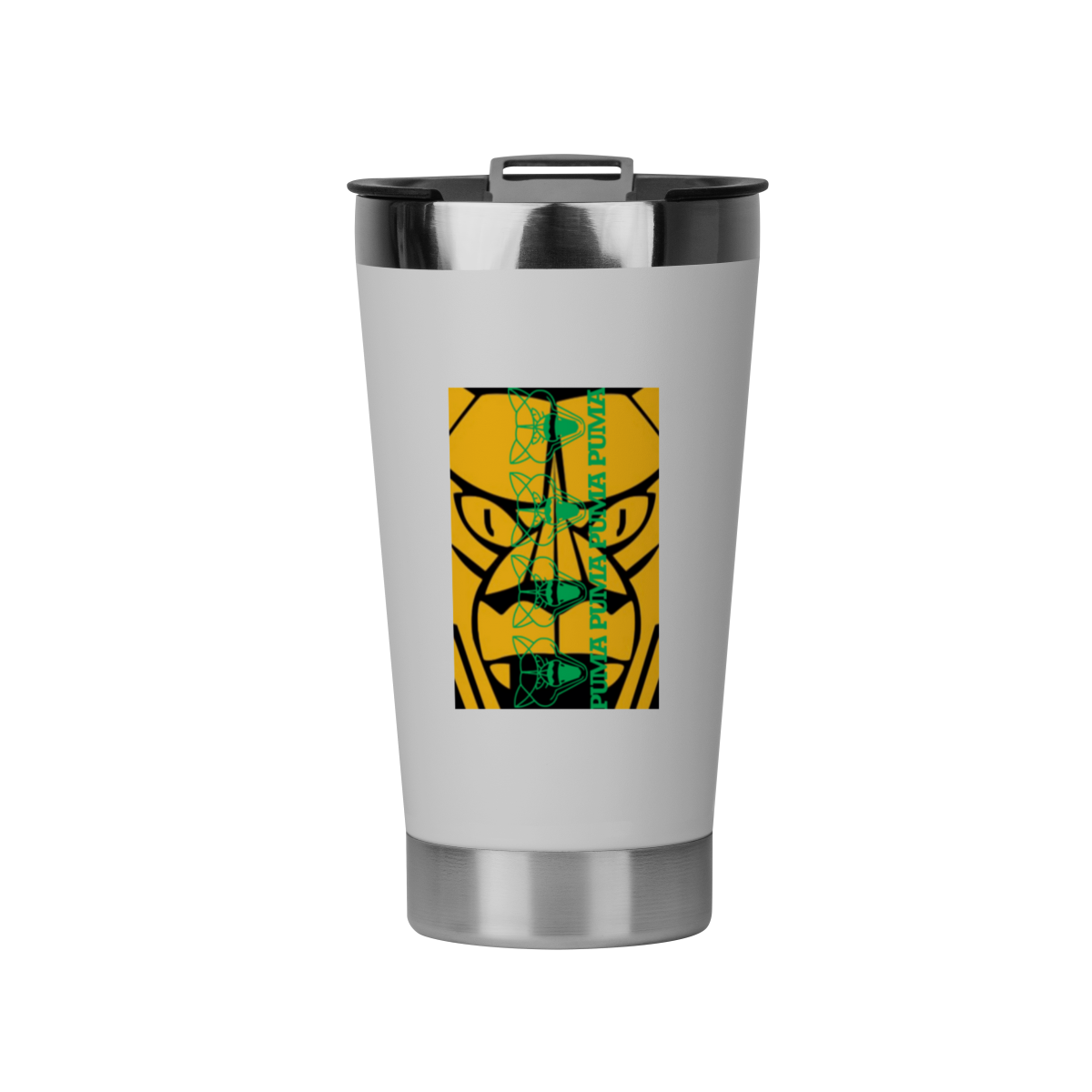 Copo Térmico Logo Puma Verde