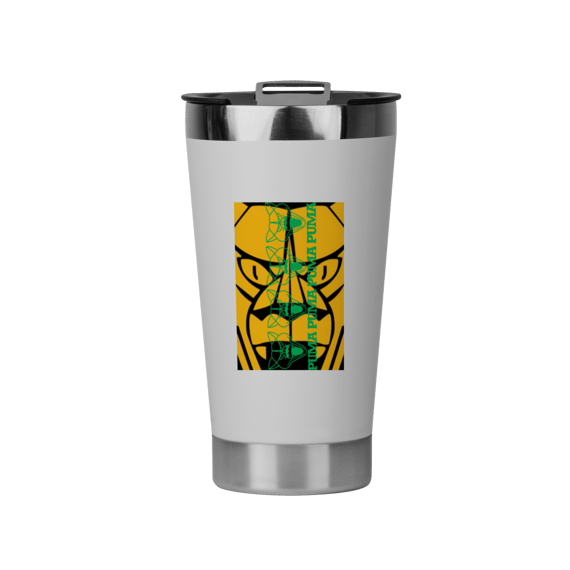 Copo Térmico Logo Puma Verde