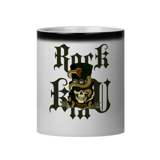 Nome do produto Rock Kiau • Caneca Skull 