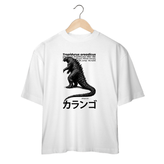 Camiseta Over Kaiju do Cerrado (Frente)
