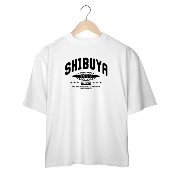 Camiseta Over Shibuya (Frente)