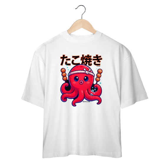Camiseta Over Takoyaki (Frente)