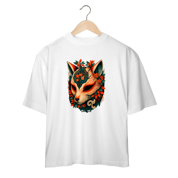 Camiseta Over Kitsune (Frente)