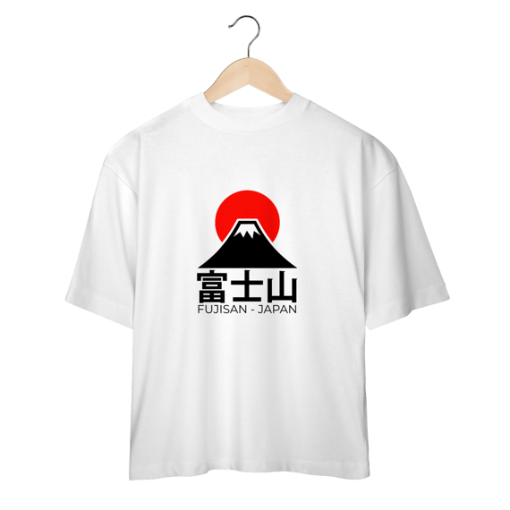 Camiseta Over Fuji (Frente)