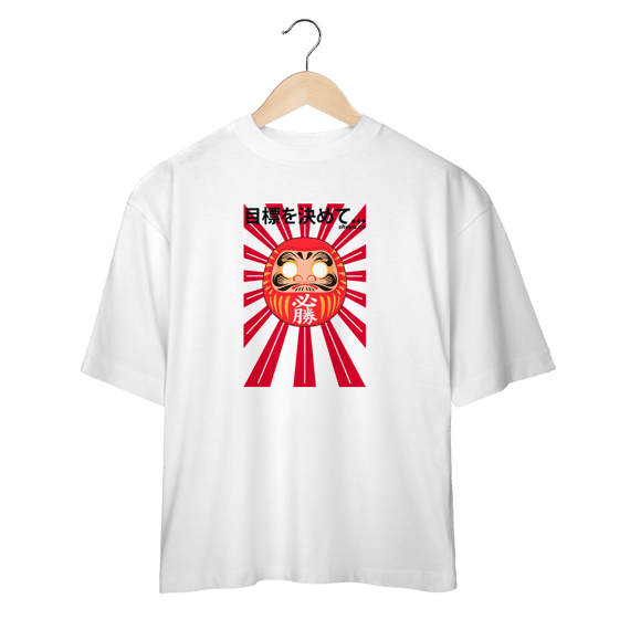 Camiseta Over Daruma (Frente)