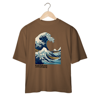 Nome do produto Camiseta Over Kanagawa a Grande Onda (Frente)