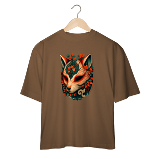 Nome do produto Camiseta Over Kitsune (Frente)
