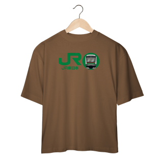 Nome do produto Camiseta Over JR Japan Rail (Frente)