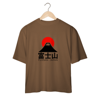 Nome do produto Camiseta Over Fuji (Frente)