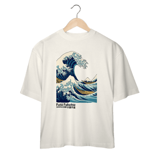 Nome do produto Camiseta Over Kanagawa a Grande Onda (Frente)