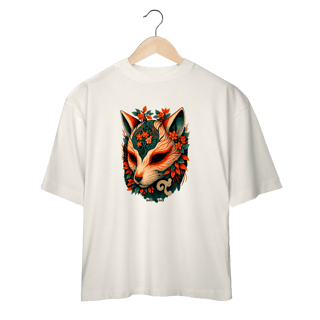 Nome do produto Camiseta Over Kitsune (Frente)