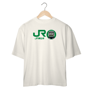 Nome do produto Camiseta Over JR Japan Rail (Frente)