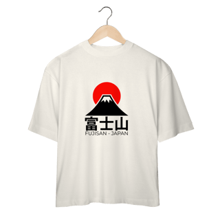 Nome do produto Camiseta Over Fuji (Frente)