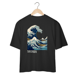 Nome do produto Camiseta Over Kanagawa a Grande Onda (Frente)