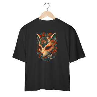 Nome do produto Camiseta Over Kitsune (Frente)